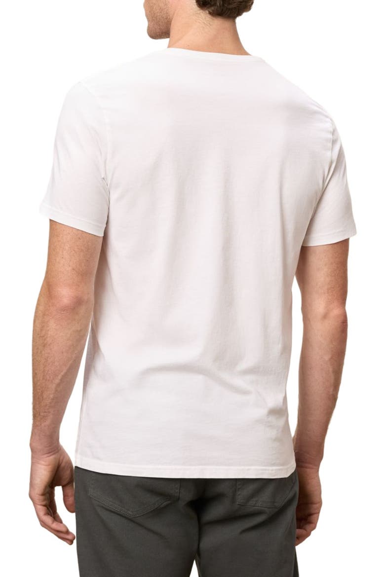 Organic Cotton Softspun Essential Crewneck Tee, Alternate, color, White