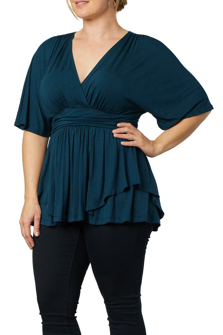 Promenade Top, Alternate, color, DEEP TEAL