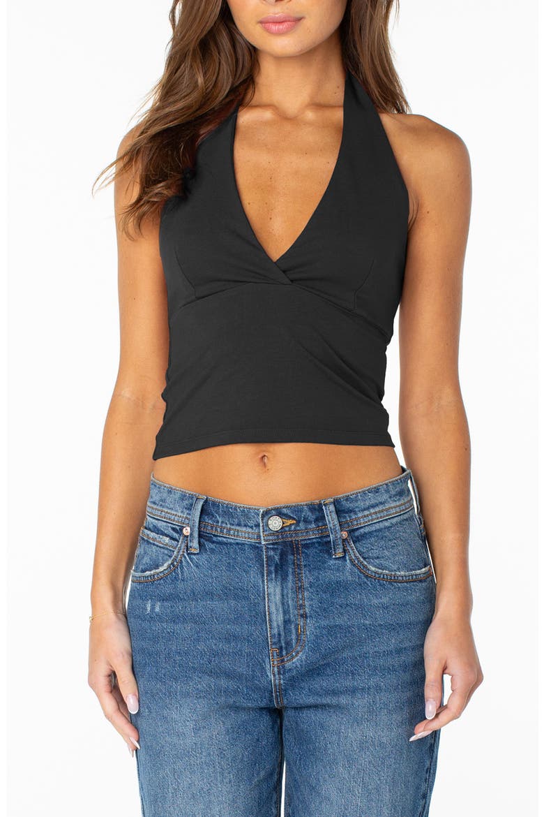 South Shore Crop Halter Top, Main, color, PHANTOM