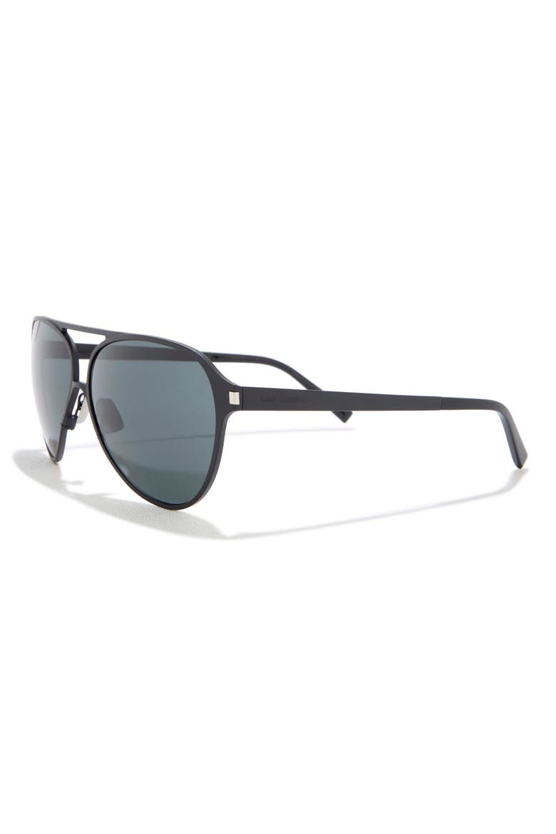 Aviator Sunglasses, Alternate, color, BLACK BLACK BLACK