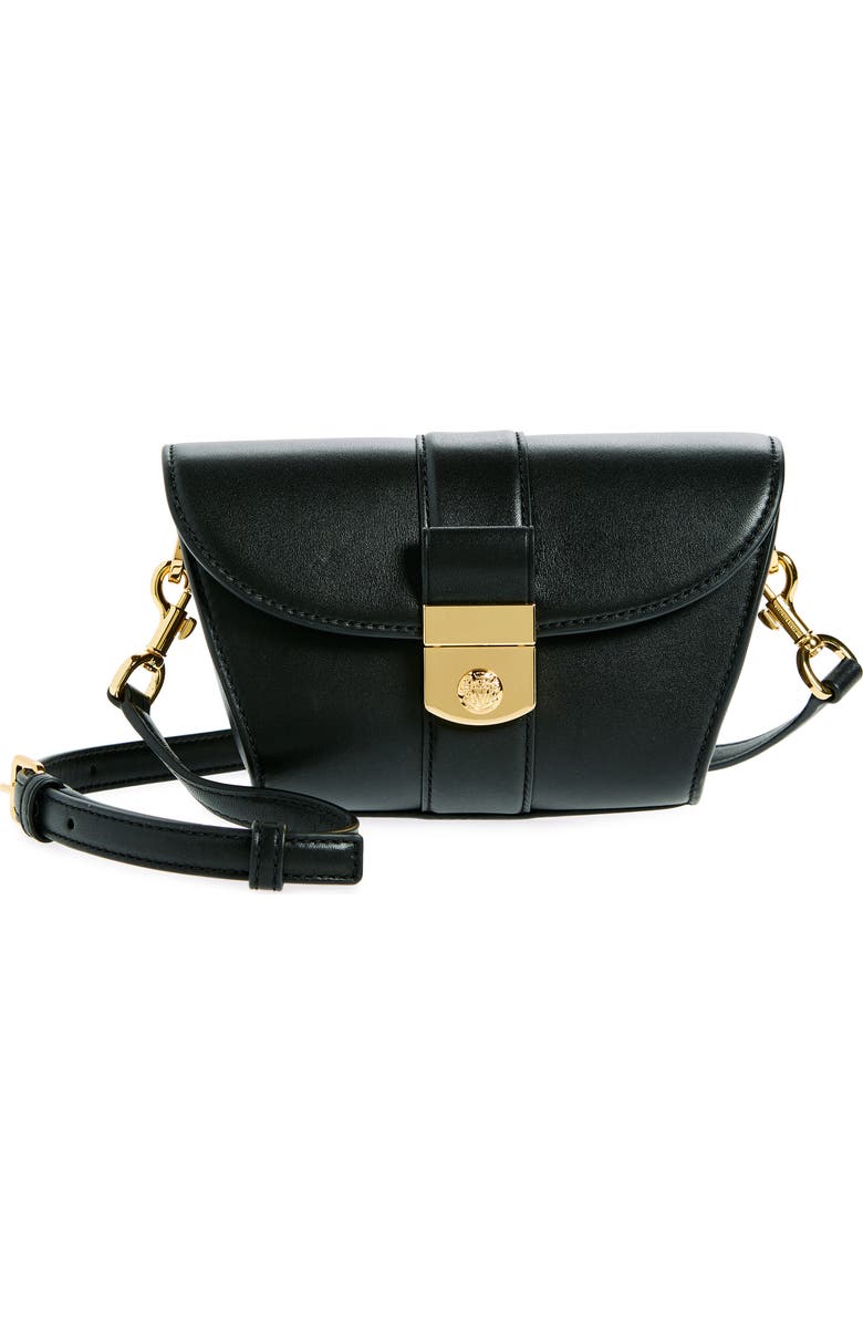 Veronica Beard Small Crest Lock Trap Bag, Main, color,