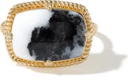 YS GEMS Zebra Jasper Ring