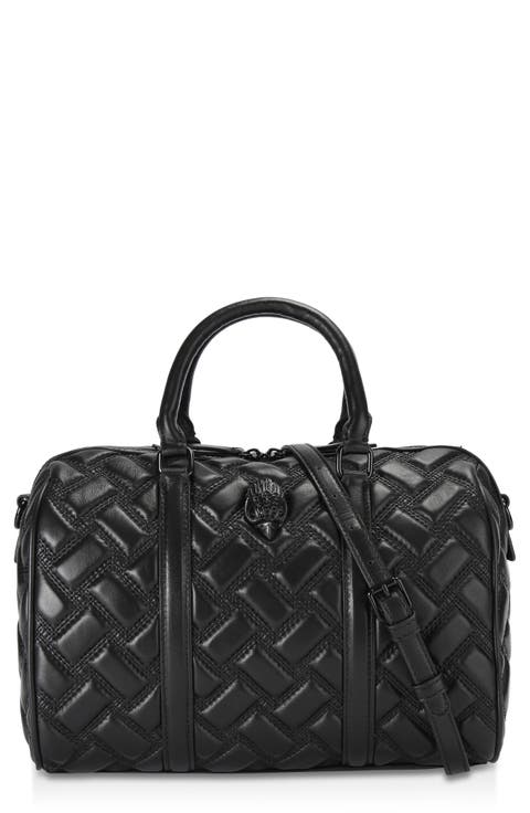 Kensington Boston Drench Quilted Leather Duffle Bag
