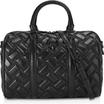 Kurt Geiger London Kensington Boston Drench Quilted Leather Duffle Bag |  Nordstrom