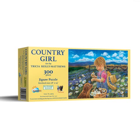 Country Girl 300 piece Jigsaw Puzzle for Adults