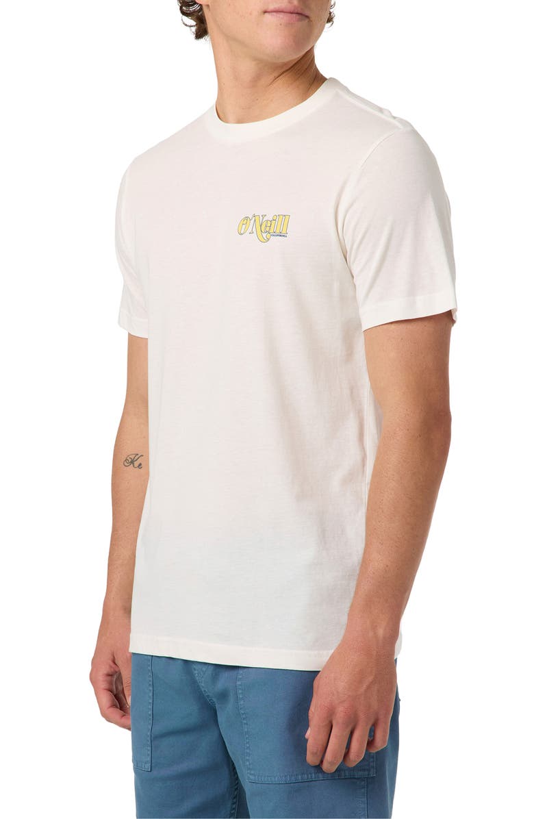 O'Neill Classic Fit Shop Graphic T-Shirt, Alternate, color, Tofu