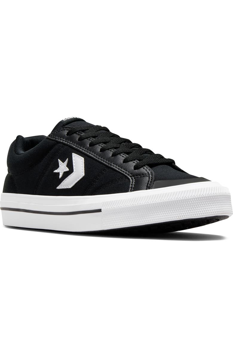 Converse Sport Casual Ox Low Top Sneaker, Main, color, Black/ Black/ White