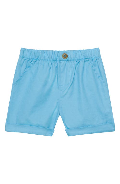 Pl Baby By Petit Lem Cotton Button-up Shirt, Shorts & Socks Set