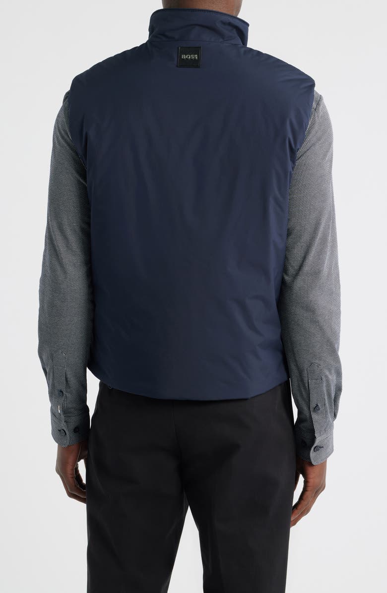 BOSS Carens Zip Vest, Alternate, color, Dark Blue