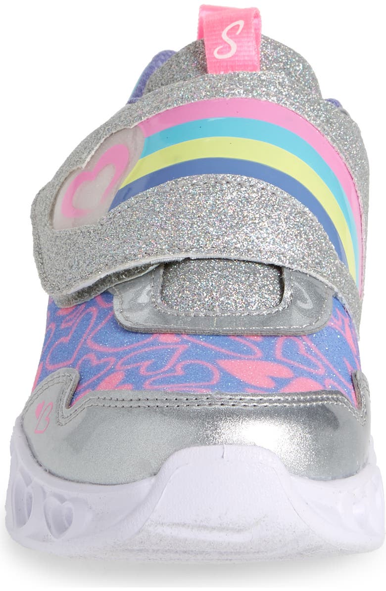 SKECHERS Heart Lights Light-Up Sneaker, Alternate, color,