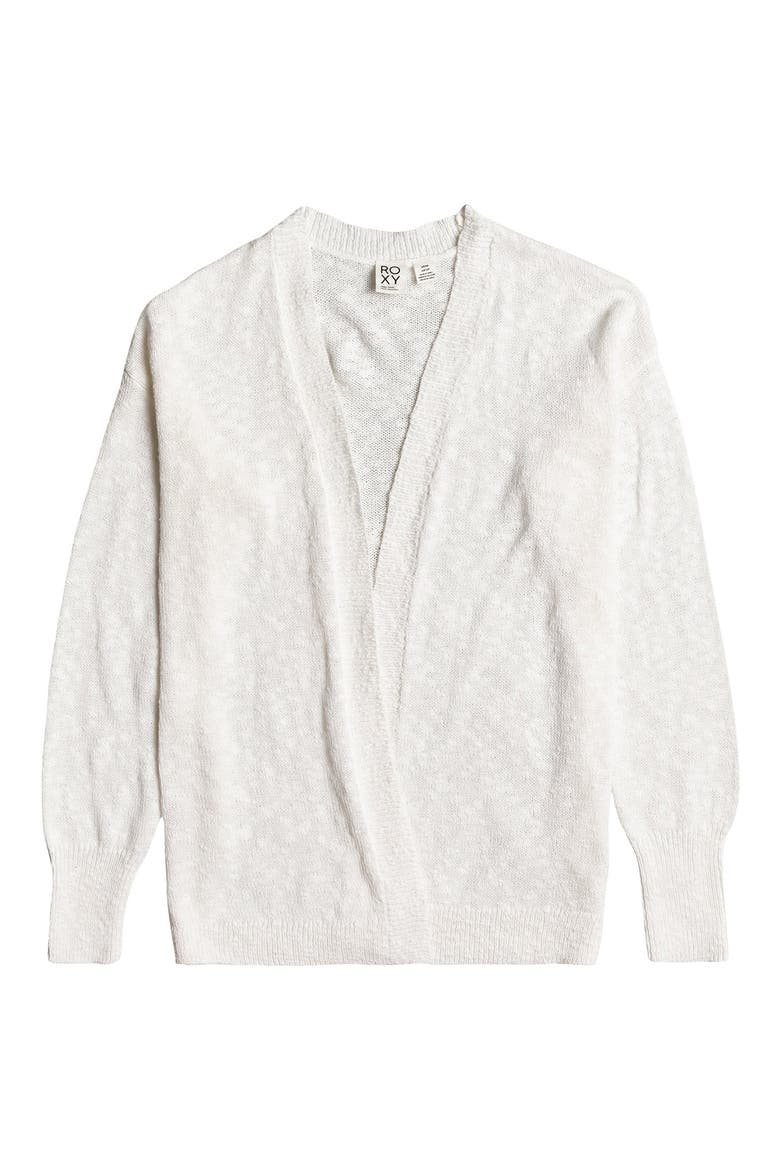 Valley Tones Cardigan, Alternate, color, SNOW WHITE