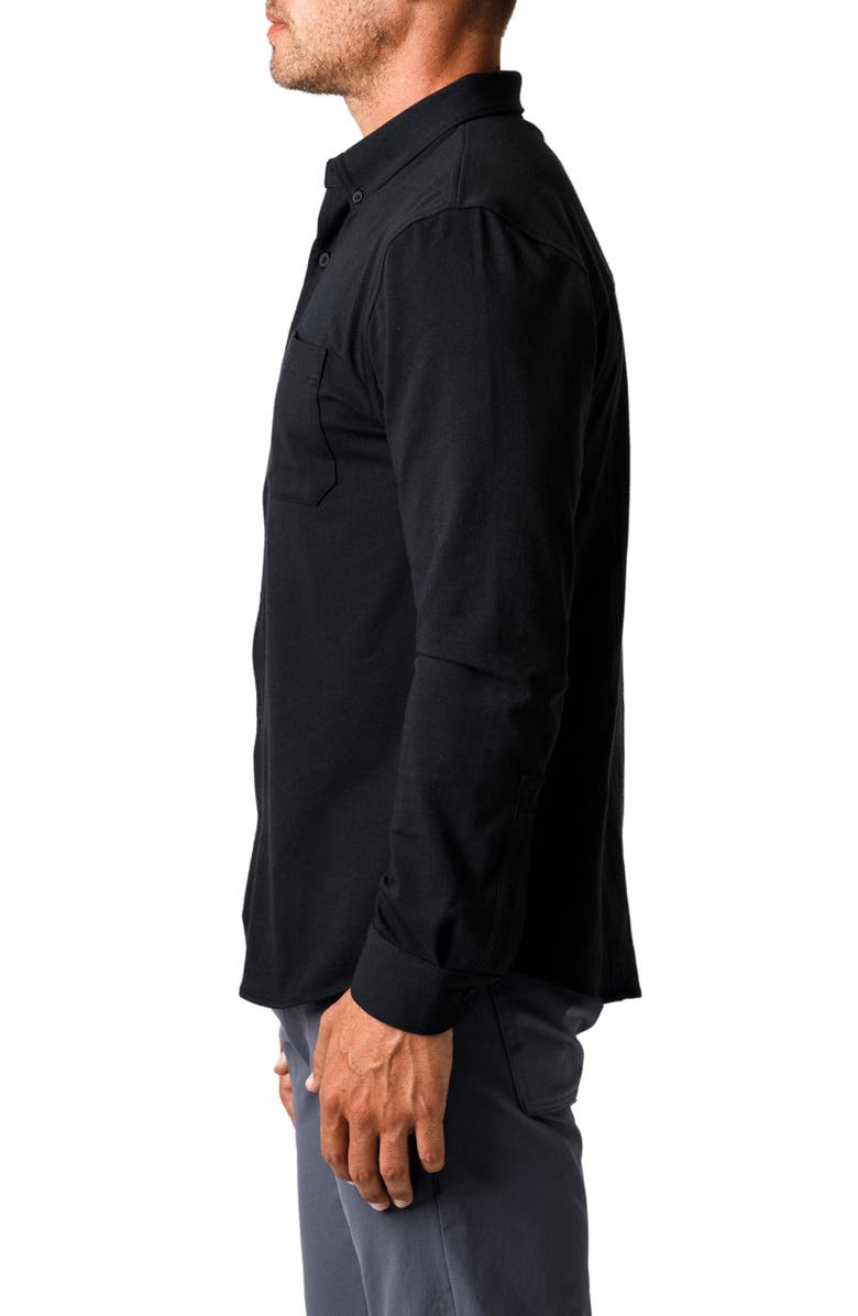 Western Rise X Performance Cotton Blend Button-Down Shirt, Alternate, color, 