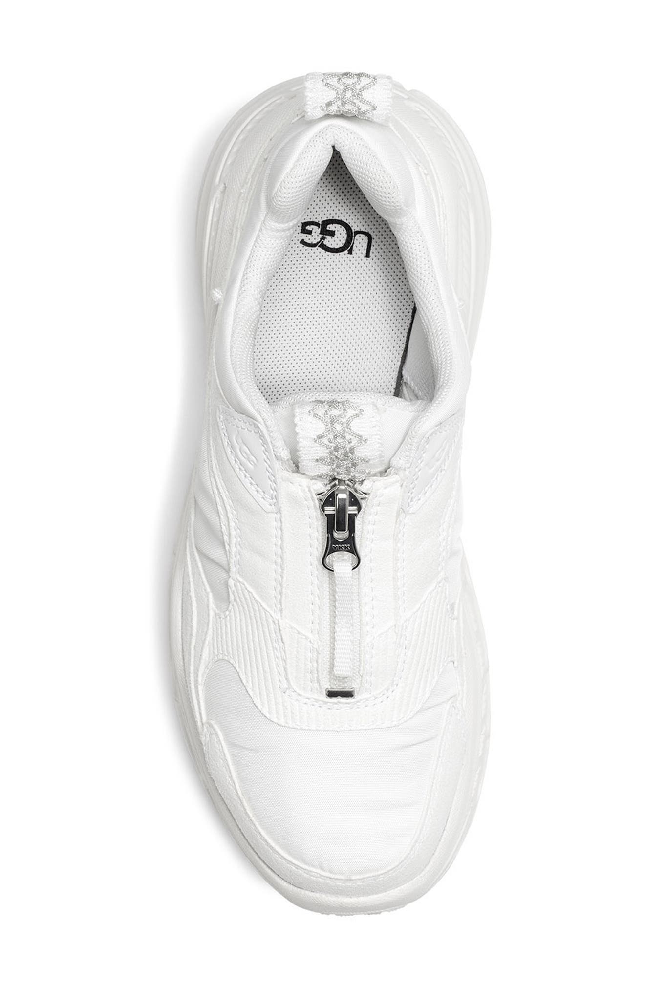 UGG CA805 Sneaker, Alternate, color, WHITE