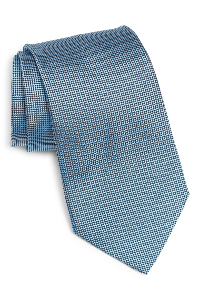 Silk Tie, Main, color, BLUE