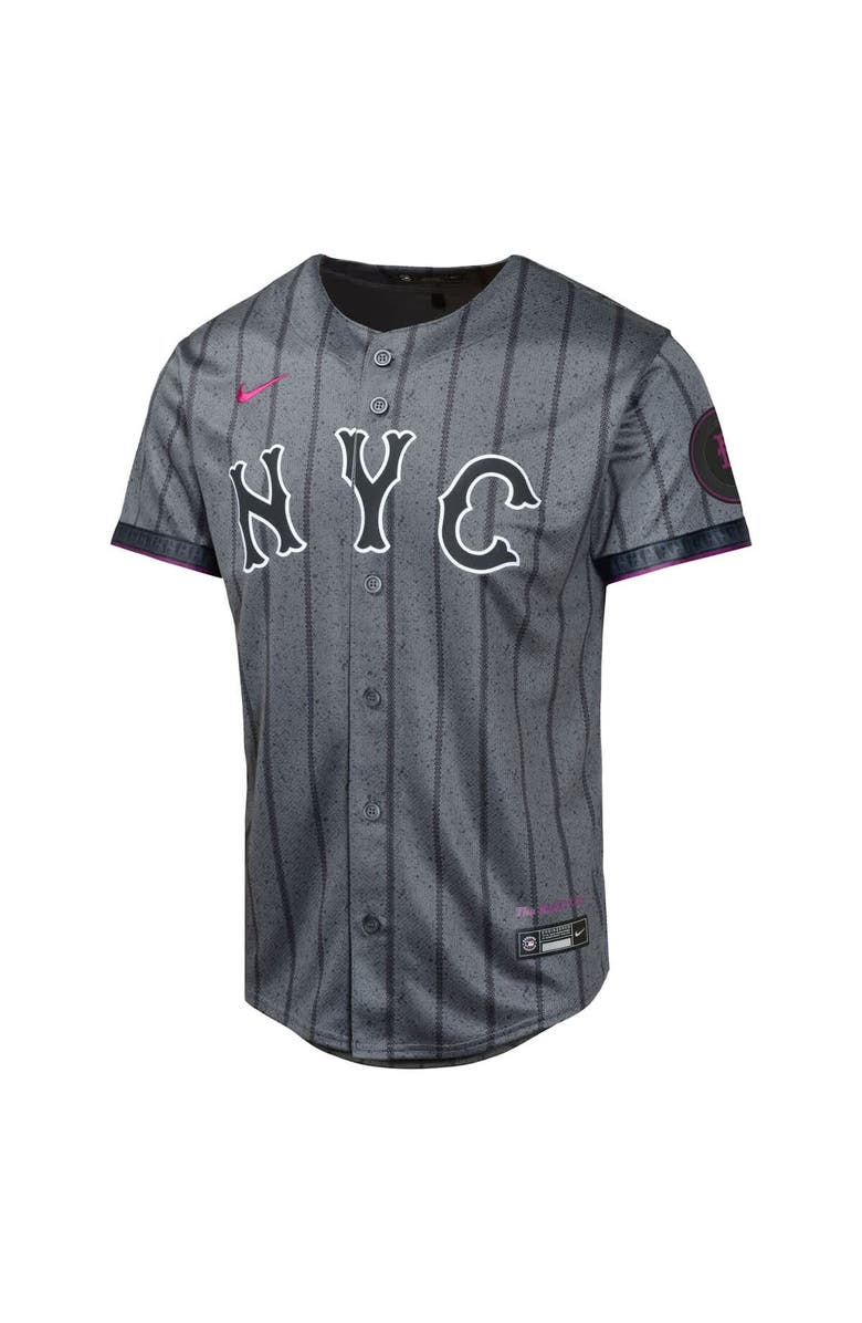 Nike Youth Nike Juan Soto Gray New York Mets City Connect Limited Jersey, Alternate, color, Gray