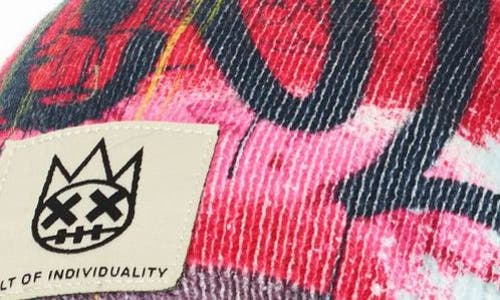 Cult Of Individuality Graphic Beanie In Multi
