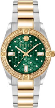 PHILIPP PLEIN Icon Chain Bracelet Watch, 36mm