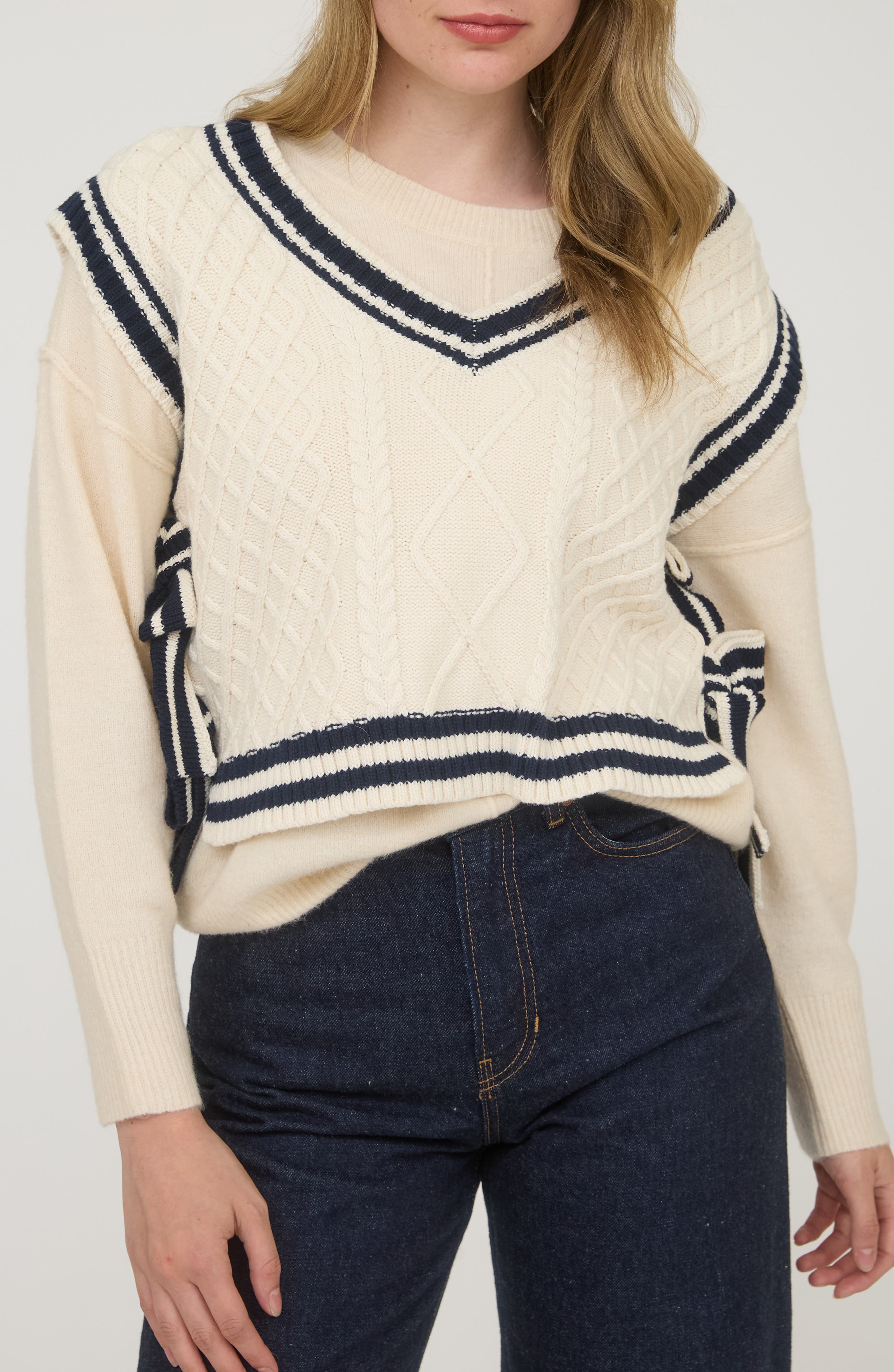 Blu Pepper Sweater Vest