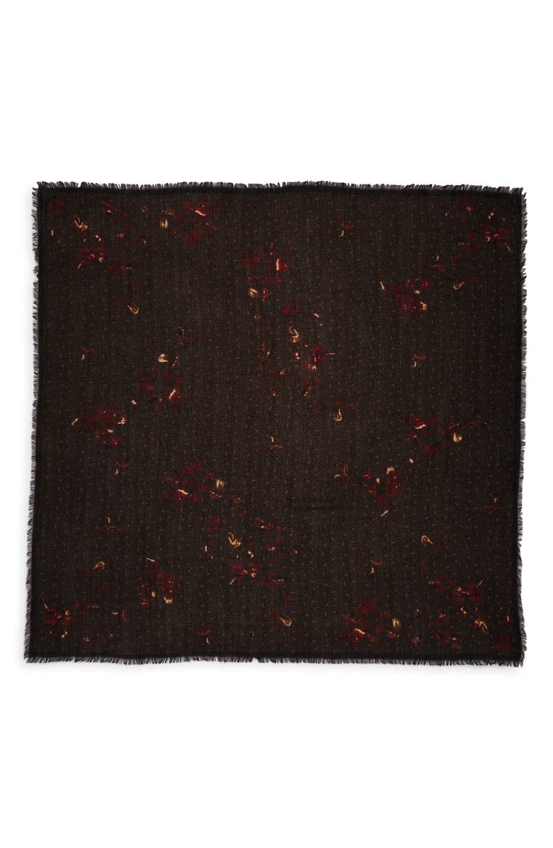 Treasure & Bond Print Wool Scarf, Alternate, color,