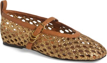 Spire Woven Mary Jane Flat