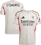 adidas Men's adidas Gray Benfica 2025/26 Away Replica Jersey