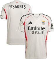 adidas Men's adidas Gray Benfica 2025/26 Away Replica Jersey