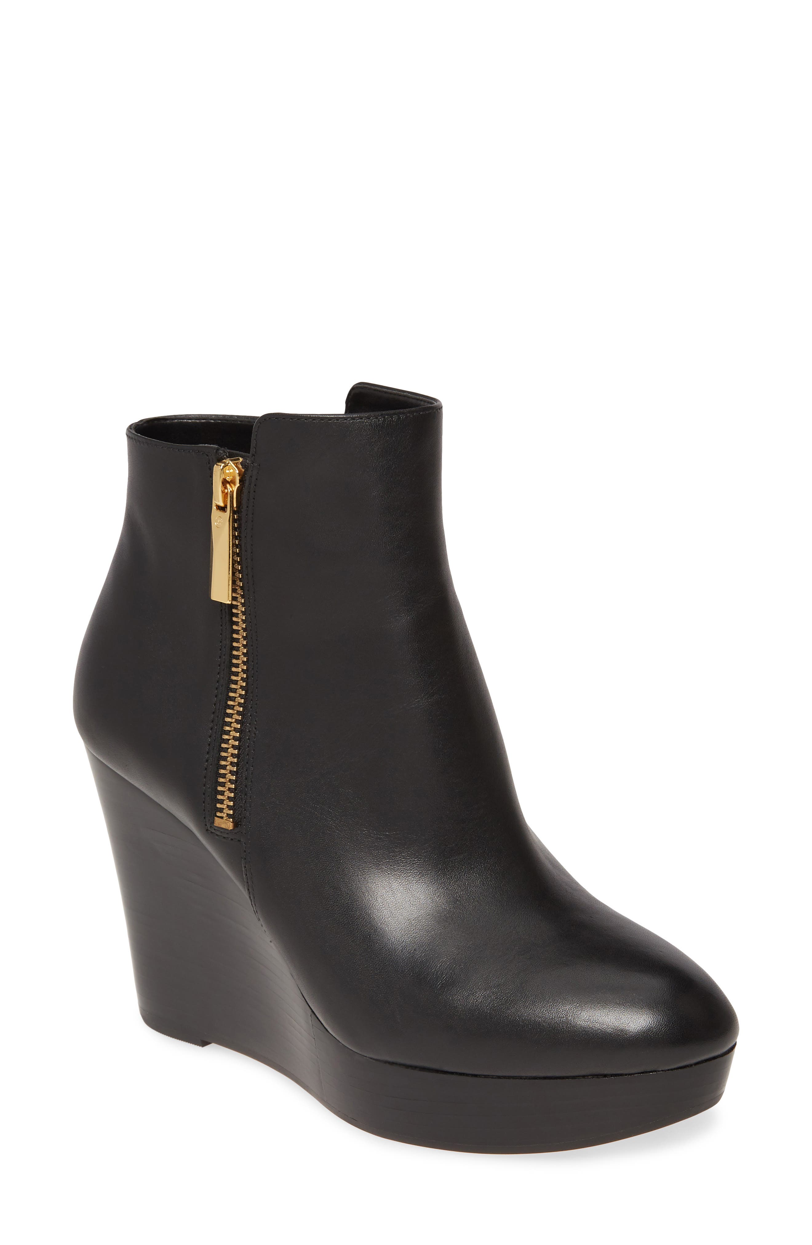 MICHAEL Michael Kors Alane Wedge Bootie, Main, color, 