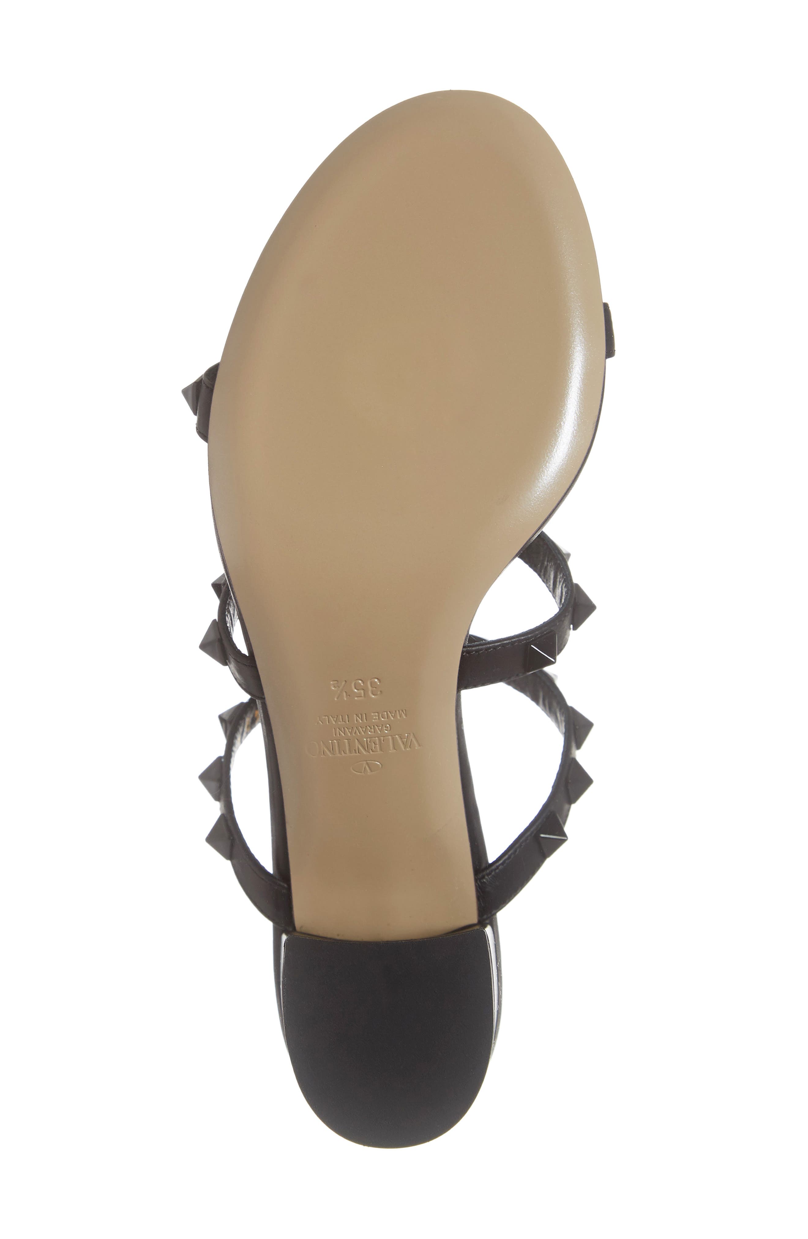 Valentino Garavani Rockstud Slide Sandal, Alternate, color, 