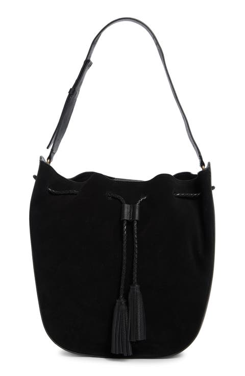 Lulu Suede Crossbody Bag