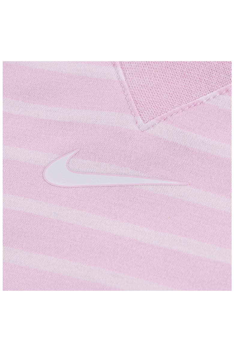 Swoosh Romper, Alternate, color, PINK FOAM