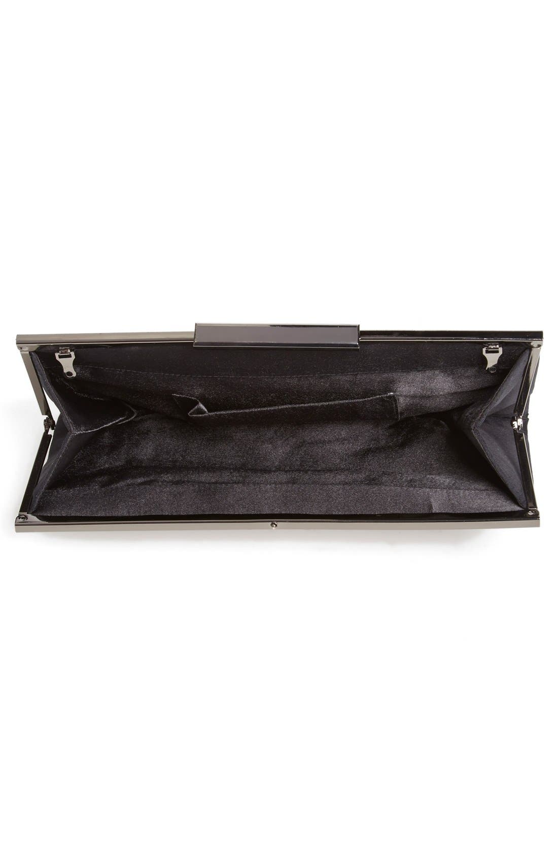 Crystal Bead Clutch, Alternate, color, BLACK