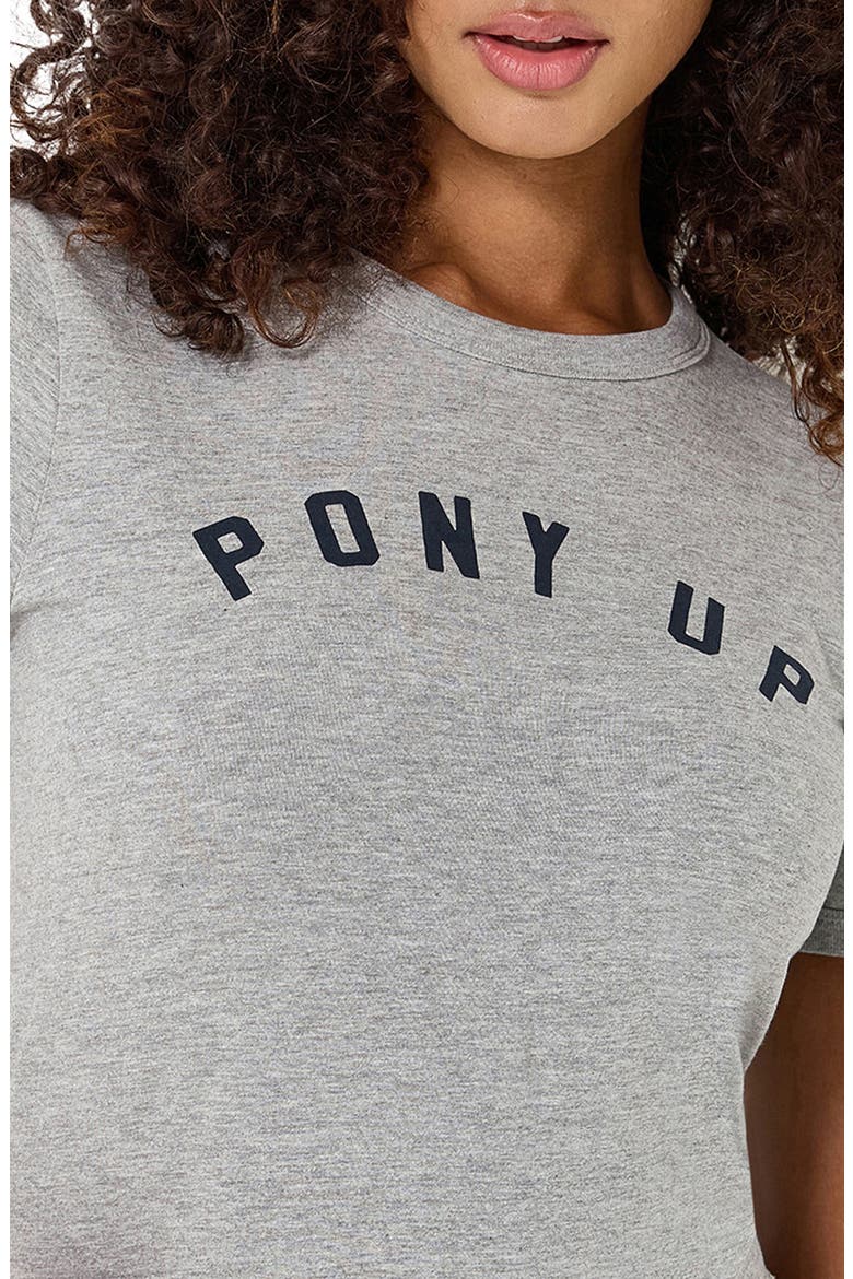 Pony Up Graphic T-Shirt, Alternate, color, MID GREY MEL