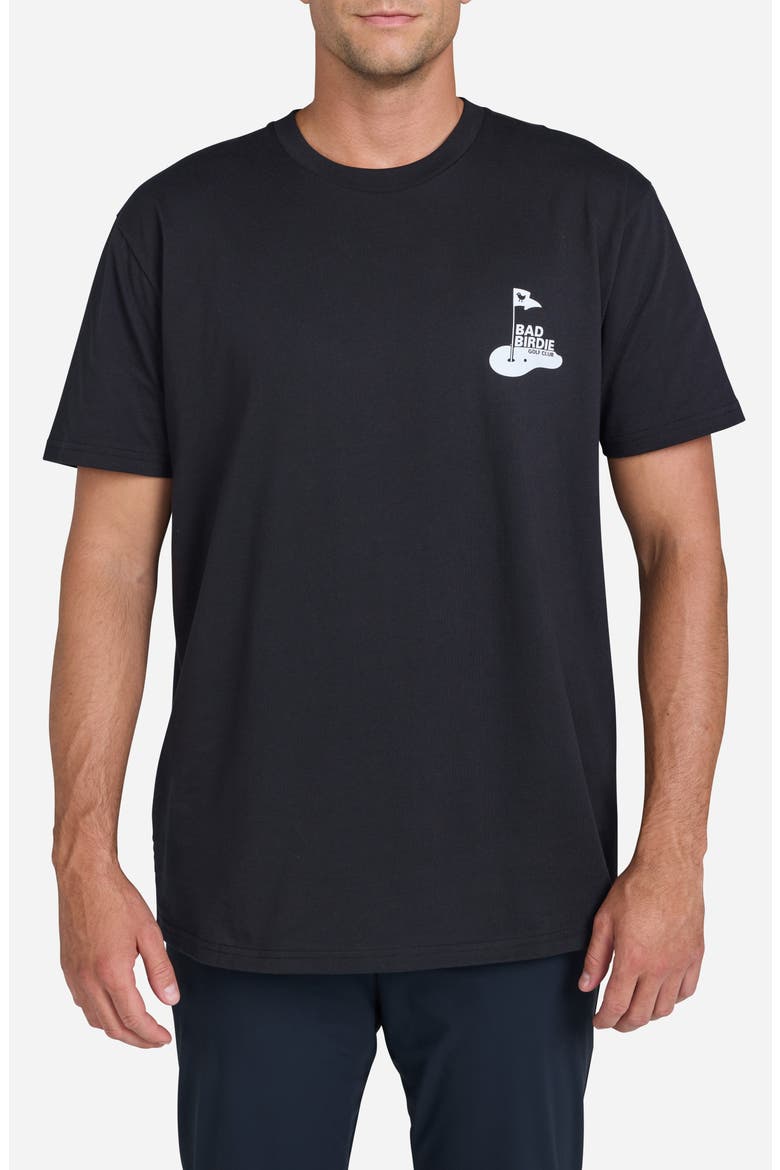 Golf Club Graphic T-Shirt, Main, color, BLACK