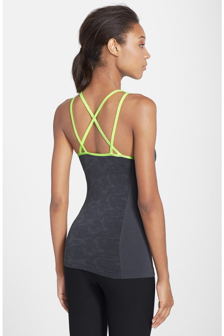 Strappy Seamless Tank, Alternate, color, GREY SLATE