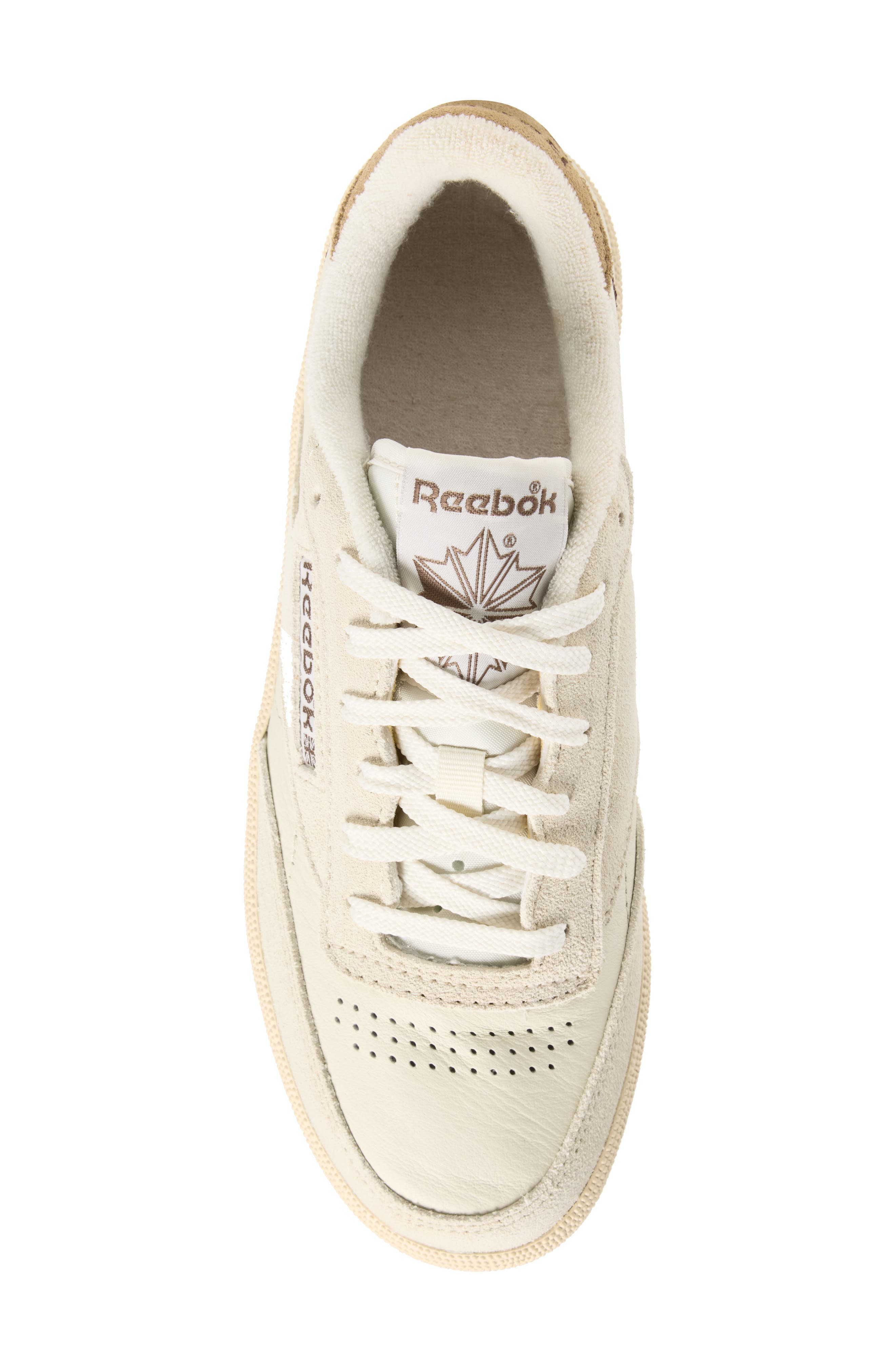 Club C 85 Sneaker, Alternate, color, CHALK BROWN BROWN