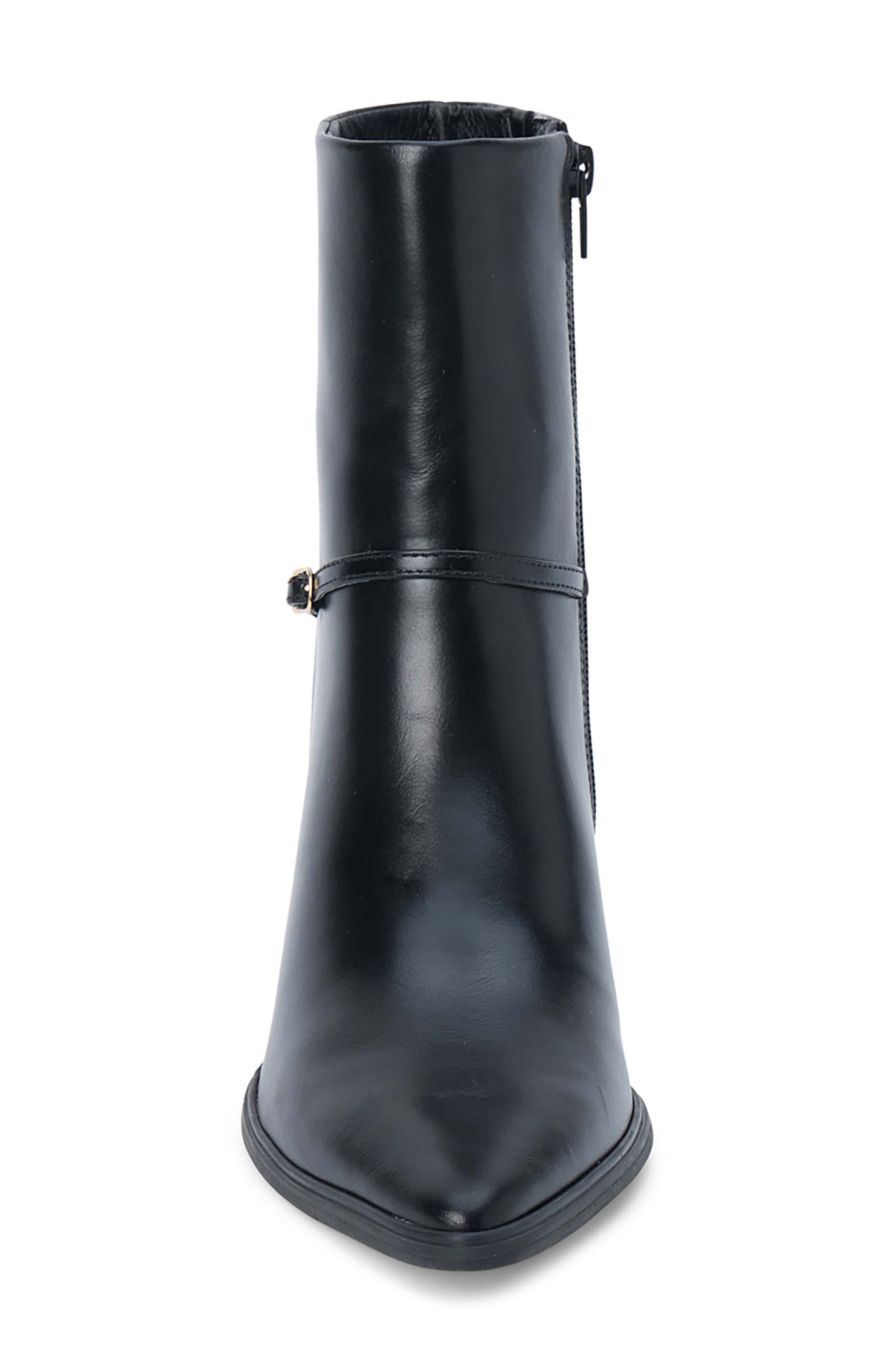 Matisse Ilana Pointed Toe Bootie, Alternate, color, Black