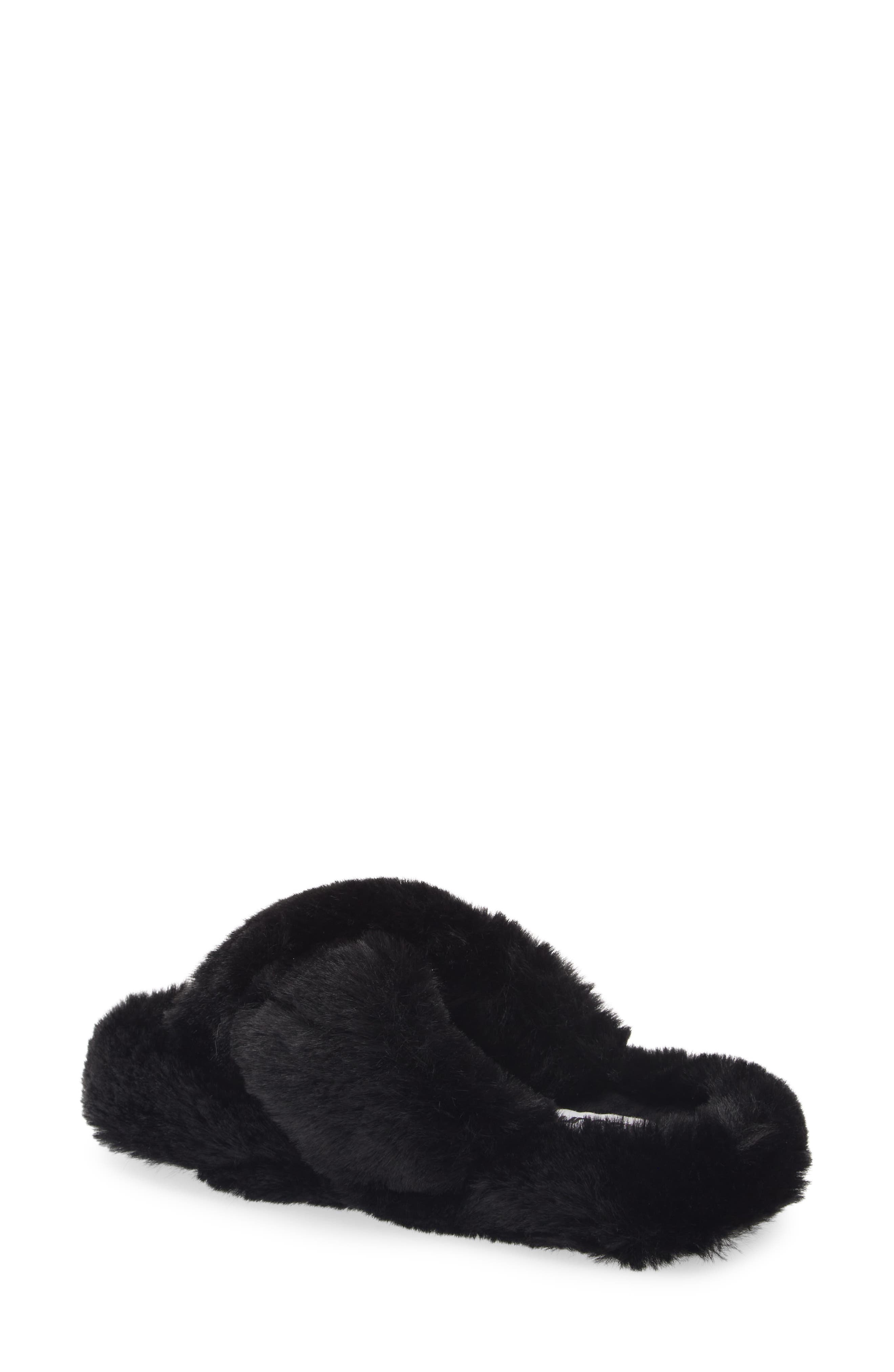 Abound Sonya Faux Fur Slipper, Alternate, color, 