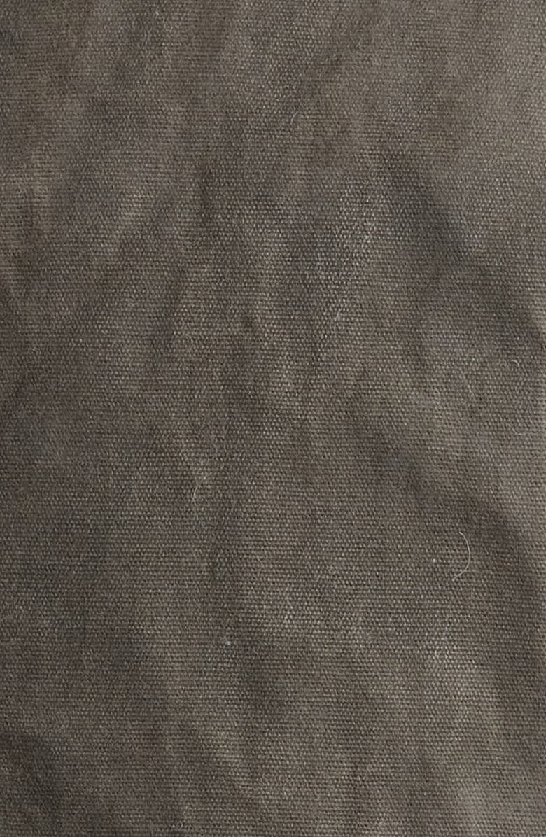 Schott NYC Water Resistant Waxed Cotton Jacket, Alternate, color, Charcoal