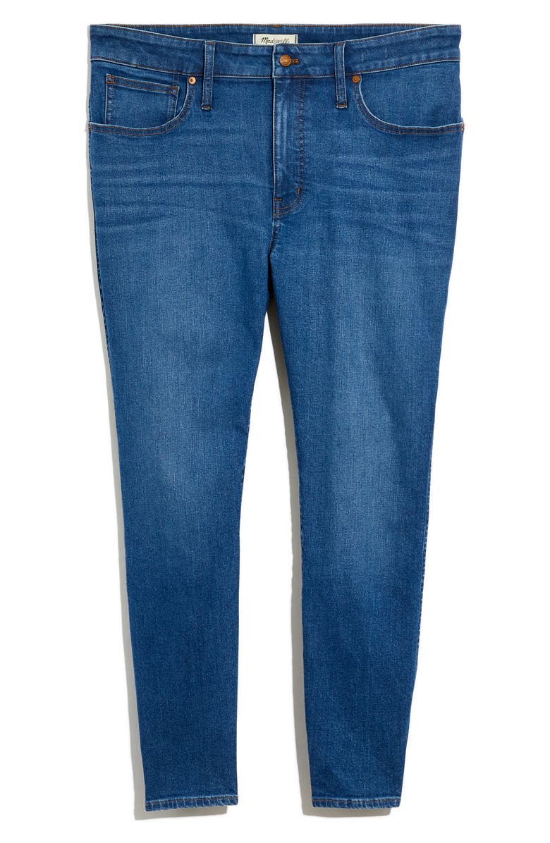 Madewell 10-Inch High Rise Skinny Jeans, Alternate, color, 