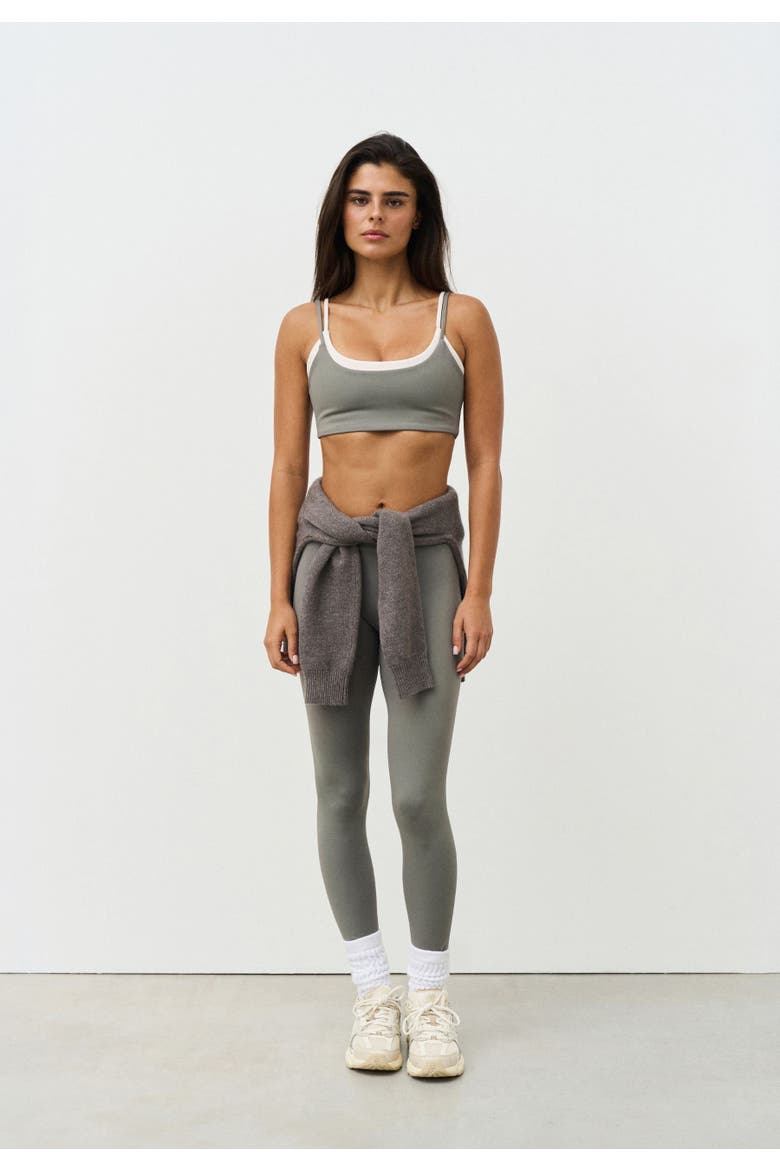 Softsculpt Leggings, Alternate, color, Dark Olive