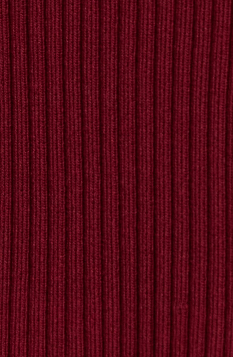 Jones New York Sutton Rib Cardigan, Alternate, color, Bordeaux