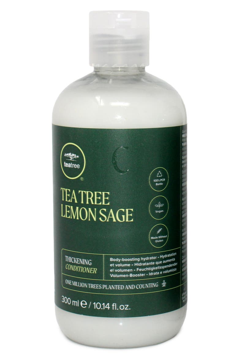 Tea Tree Lemon Sage Thickening Conditioner, Main, color, NO COLOR