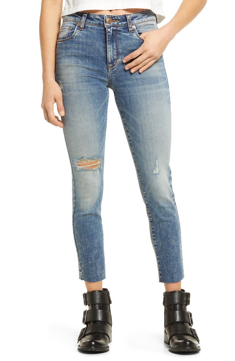 STS Blue Caroline High Rise Straight Leg Jeans, Main, color,