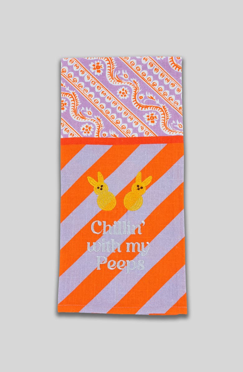 Furbish Peeps Dish Towel, Main, color, Peeps