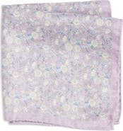 Jack Victor Yukon Reversible Silk Pocket Square