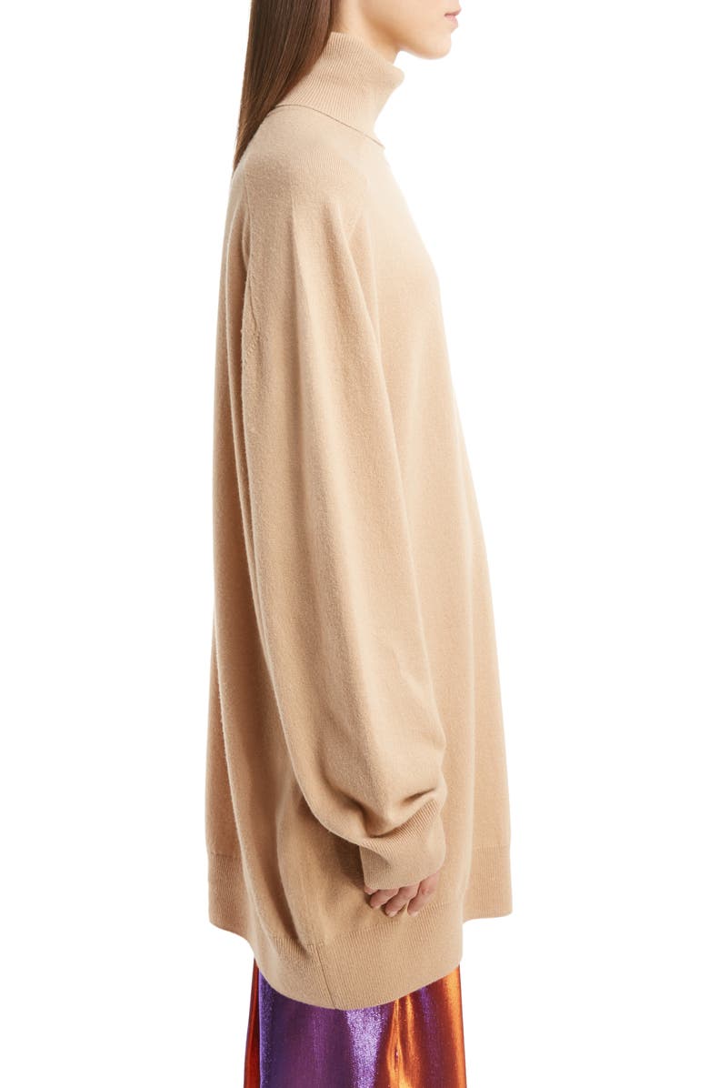 Dries Van Noten Oversized Cashmere Turtleneck Sweater, Alternate, color, 