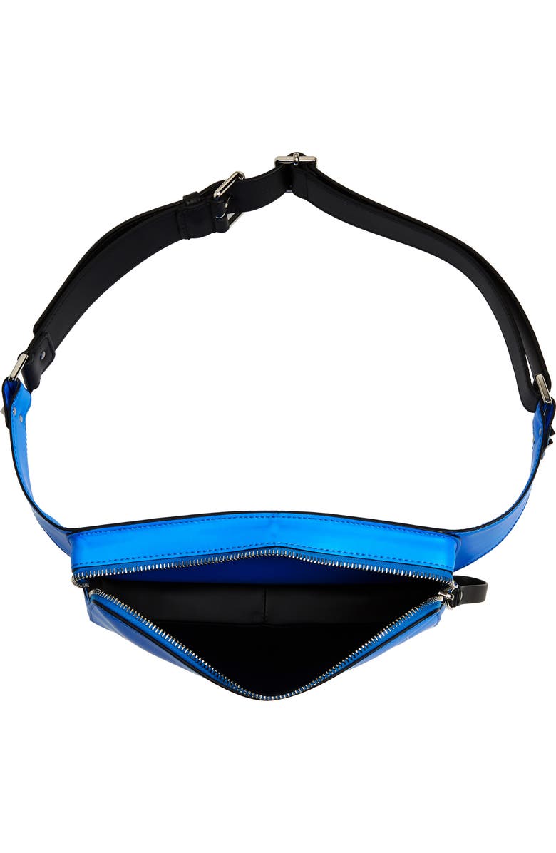 Valentino Garavani Valentino VLTN Logo Leather Belt Bag, Alternate, color,