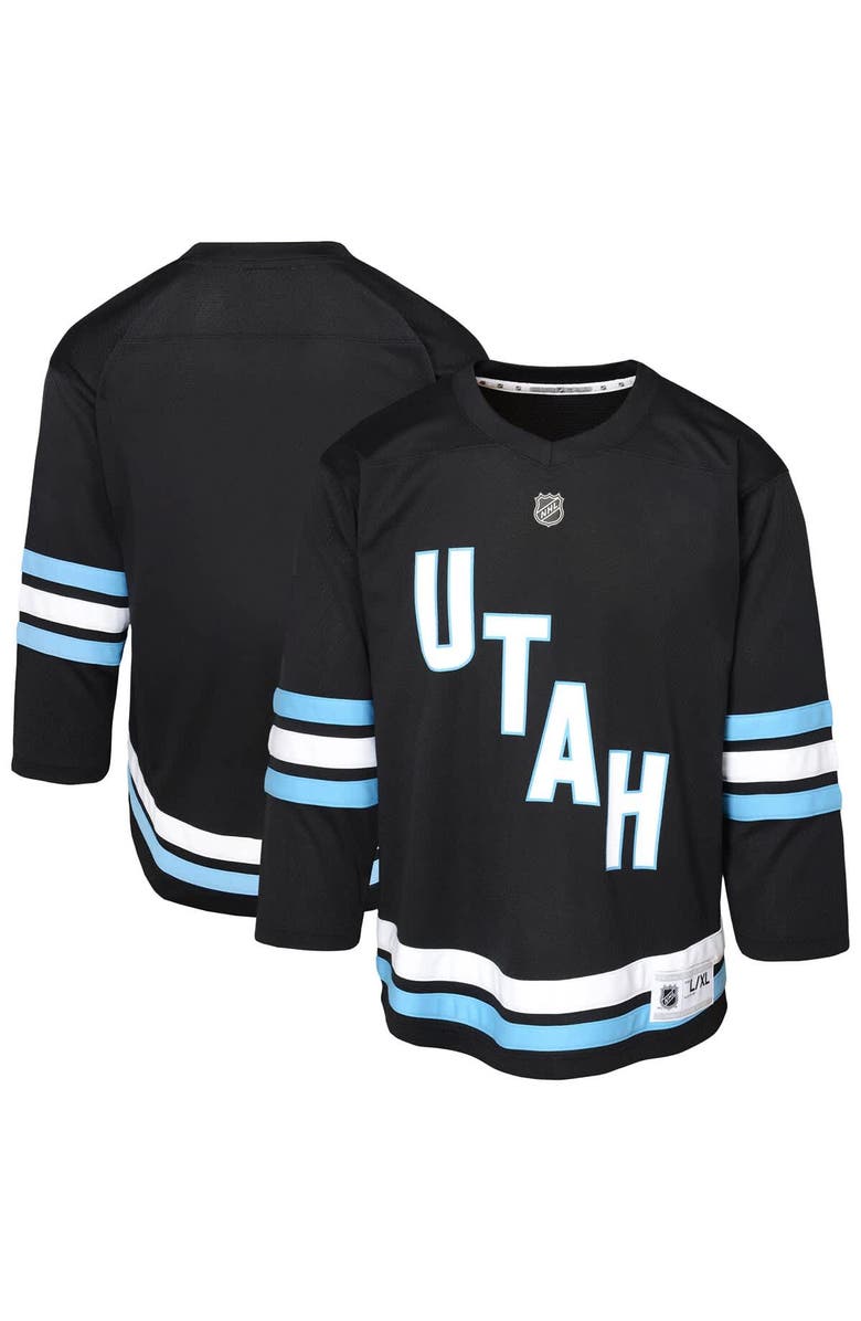 Outerstuff Toddler  Black Utah Hockey Club Replica Jersey, Main, color, 