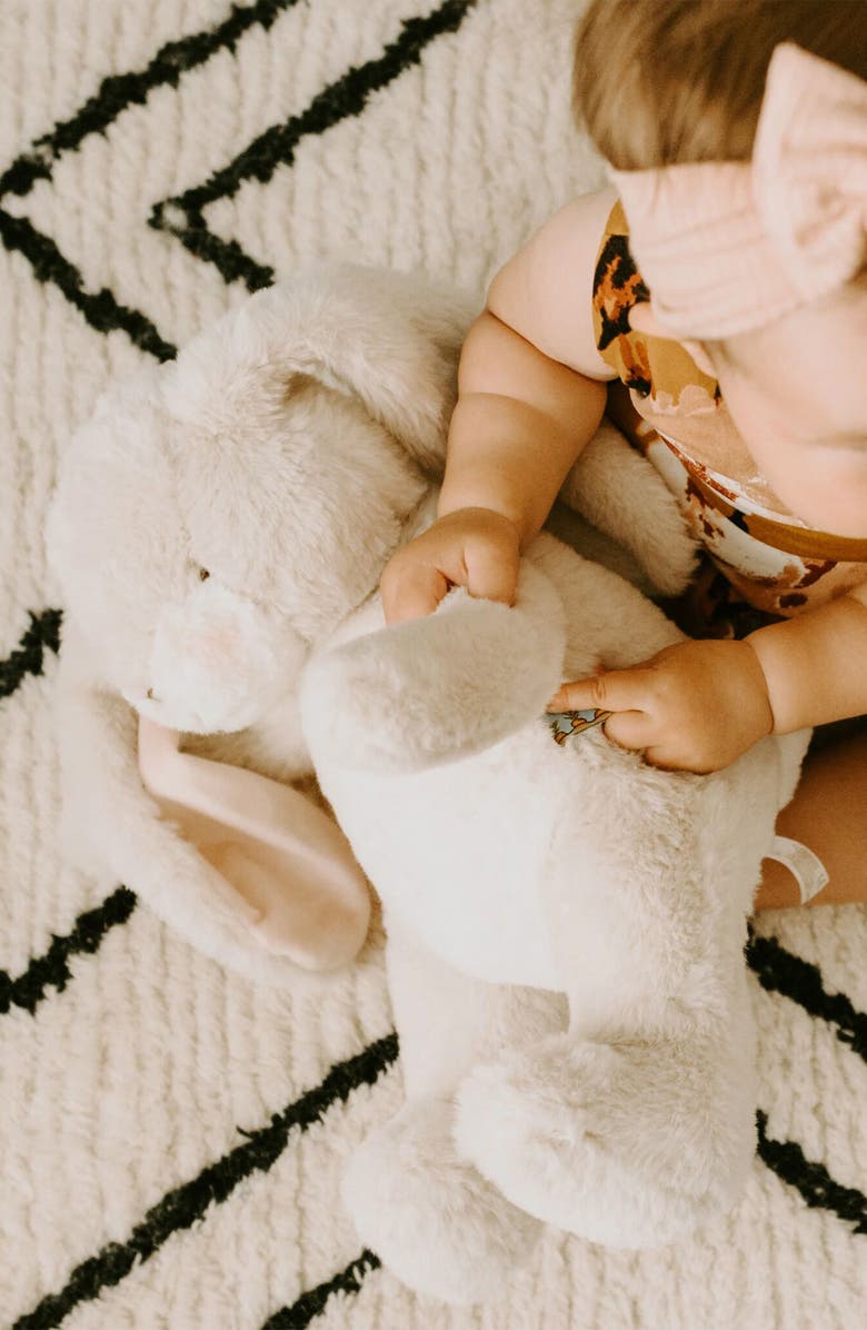 Bunnies by the Bay Sweet Nibble Bunny Stuffed Animal, Alternate, color, Cream