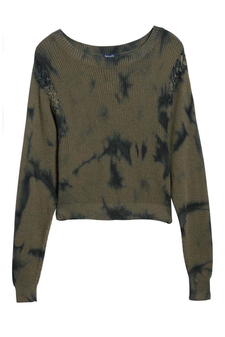 Hillside Cloud Sweater, Alternate, color, OLIVE